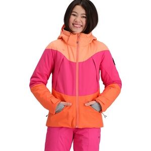 Obermeyer Reese Insulated Jacket and Brook Snow Pants, M (10-12), color: stunner